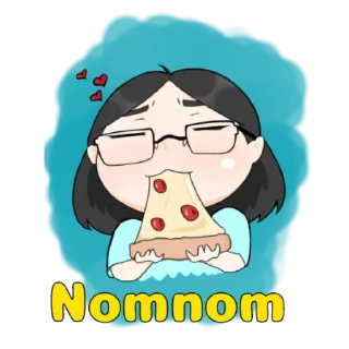 Sticker from chibis