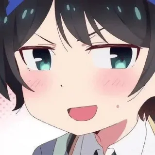 🤪 emoji Ruka Sarashina - @Otakuzdream Telegram sticker 17 of 72