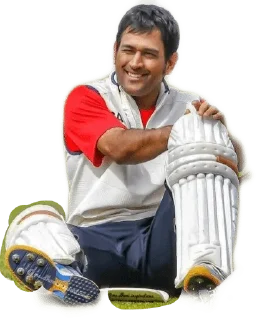 😇 emoji MS DHONI @THE_FRIENDS_ADDA — @stckrRobot Telegram sticker 24 of 120