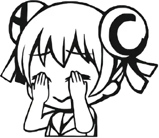 😖 emoji AC娘（自用） Telegram sticker 17 of 26