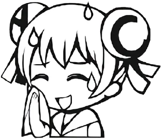 😅 emoji AC娘（自用） Telegram sticker 6 of 26