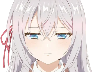 🥺 emoji @HD_Stickers 時々ボソッとロシア語でデレる隣のアーリャさん Part 2 Telegram sticker 13 of 120