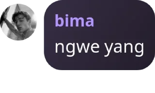 Sticker from bima