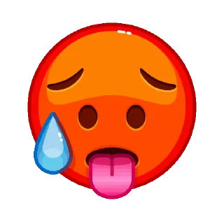 🥵 emoji 梓澪の动态贴纸 Telegram sticker 17 of 56