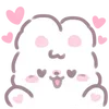 🤍 emoji ㅤㅤ         @stikie   및   @paaci Telegram sticker 14 of 40