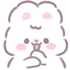 🤍 emoji ㅤㅤ         @stikie   및   @paaci Telegram sticker 16 of 40