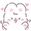 🤍 emoji ㅤㅤ         @stikie   및   @paaci Telegram sticker 13 of 40