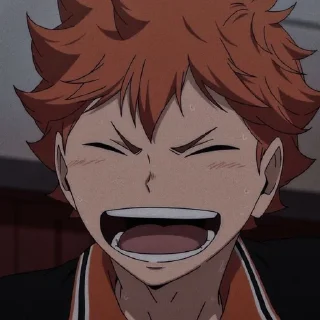 🍊 emoji Hinata Shoyo @DiarySticker Telegram sticker 9 of 59