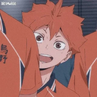 🍊 emoji Hinata Shoyo @DiarySticker Telegram sticker 24 of 59