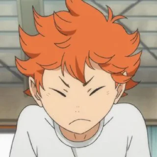 🍊 emoji Hinata Shoyo @DiarySticker Telegram sticker 22 of 59
