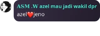 Sticker from azel pcr jeno