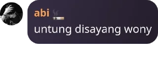 🏋 emoji anker (anak keren) 😎🤟 LAGI E pack by @QuotLyBot Telegram sticker 4 of 38