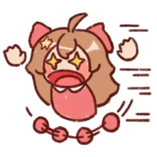 Sticker from QQ然比微信贴纸包 by四五 | @vytessa 维护