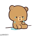 😢 emoji @sosakalee sticker pack 🌝☘️ @isara8888 — @stckrRobot Telegram sticker 19 of 45