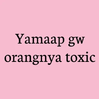 😳 emoji Gabut doang h3h3 - @inyourdreammmmm Telegram sticker 14 of 100