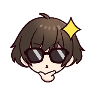 ⭐️ emoji Menhera-kun Emoji  @Bonten_community Telegram sticker 14 of 40