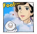 😒 emoji Porco Rosso Telegram sticker 9 of 41