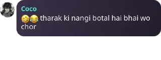 🤣 emoji Bsdk sticker chor 🪓 — @stckrRobot Telegram sticker 13 of 120