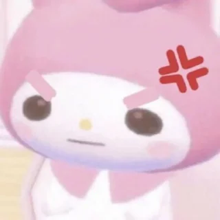 💬 emoji –𝖪𝗎𝗋𝗈𝗆𝗂 & 𝖬𝗒 𝖬𝖾𝗅𝗈𝖽𝗒 @cyberc1ub Telegram sticker 23 of 25