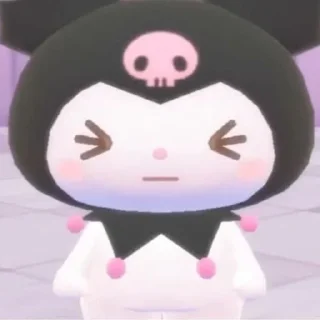 💬 emoji –𝖪𝗎𝗋𝗈𝗆𝗂 & 𝖬𝗒 𝖬𝖾𝗅𝗈𝖽𝗒 @cyberc1ub Telegram sticker 8 of 25