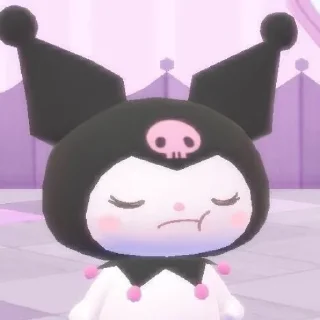 💬 emoji –𝖪𝗎𝗋𝗈𝗆𝗂 & 𝖬𝗒 𝖬𝖾𝗅𝗈𝖽𝗒 @cyberc1ub Telegram sticker 12 of 25