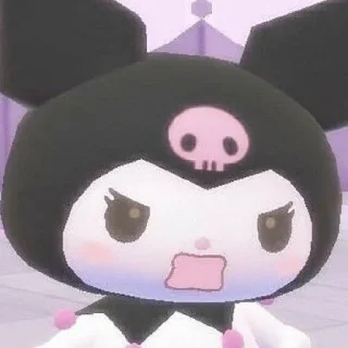 💬 emoji –𝖪𝗎𝗋𝗈𝗆𝗂 & 𝖬𝗒 𝖬𝖾𝗅𝗈𝖽𝗒 @cyberc1ub Telegram sticker 5 of 25