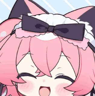 ⭐ emoji 猫耳娘 @Largewarehouse Telegram sticker 22 of 45