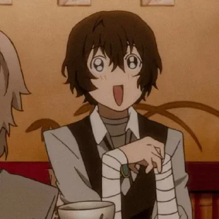 ☠️ emoji Dazai osamu @bestStickers69 — @stckrRobot Telegram sticker 19 of 109