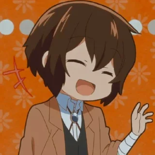 ☠️ emoji Dazai osamu @bestStickers69 — @stckrRobot Telegram sticker 9 of 109