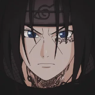 🤔 emoji ITACHI - X || 乛𝐔𝐂𝐇𝐈𝐇𝐀s kang pack Telegram sticker 13 of 91