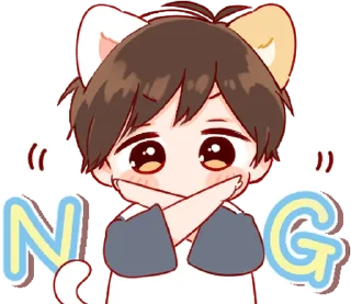 ⭐️ emoji nekomimi  Mr.Days' - Stik @IL0EY Telegram sticker 2 of 24