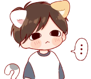 ⭐️ emoji nekomimi  Mr.Days' - Stik @IL0EY Telegram sticker 15 of 24