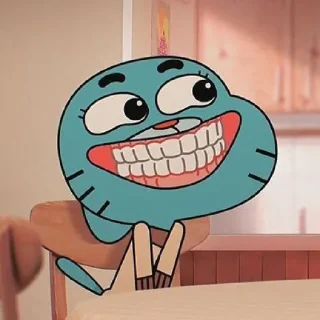 🐺 emoji The amazing world of gumball by @arkngn Telegram sticker 2 of 32