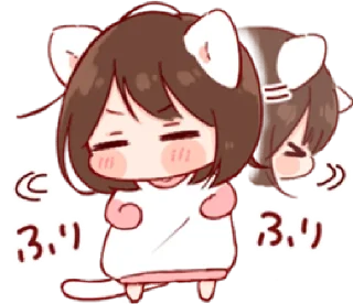 Sticker from Nekomimi Ms.Days's by Toco | @sheisye