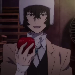 💀 emoji DaZai OsaMu'sVidPack Telegram sticker 12 of 70
