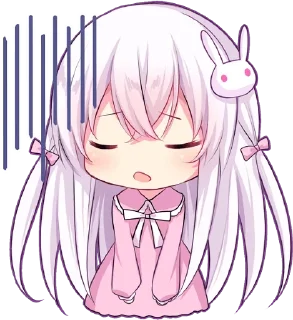 😦 emoji Yoona Telegram sticker 5 of 104