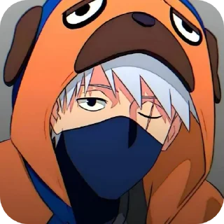 🐶 emoji Kakashi — @stckrRobot Telegram sticker 8 of 26