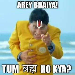 Sticker from सनातन धर्म सदा विजयते