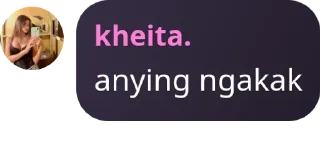 ➿ emoji wacana dimari ada wacana jgn lari 🤭 Telegram sticker 17 of 97