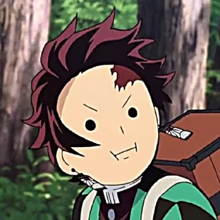 🌊 emoji Tanjiro Kamado — @StickerAnimesp Telegram sticker 9 of 25