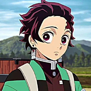 🌊 emoji Tanjiro Kamado — @StickerAnimesp Telegram sticker 18 of 25