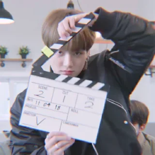 Sticker from @NYAWRWAr as Jungkookie 🌷