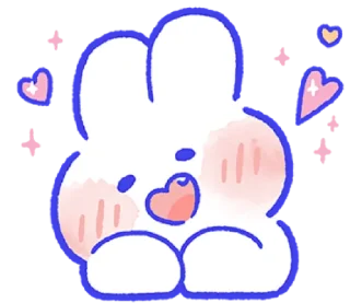 Sticker from lovely mongmong! @wearexosticker