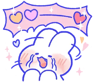 Sticker from lovely mongmong! @wearexosticker
