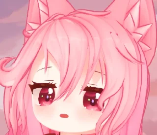 🥺 emoji 粉毛橘子 @microblock_pub Telegram sticker 15 of 27