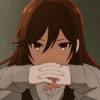🎟 emoji kyouko hori ; @diarygeo Telegram sticker 15 of 35