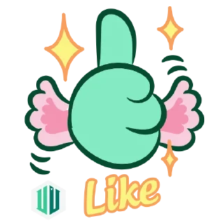 👍 emoji Unicorn Telegram sticker 14 of 20