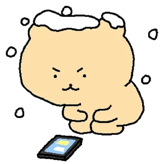 💬 emoji 망그러진 곰 By @KakaoEmoticon Telegram sticker 20 of 24