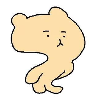 💬 emoji 망그러진 곰 By @KakaoEmoticon Telegram sticker 14 of 24