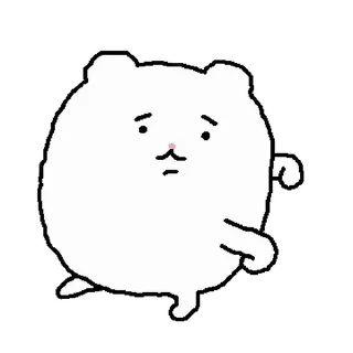 ⭐ emoji 망그러진 햄터 2 @moe_sticker_bot Telegram sticker 19 of 24